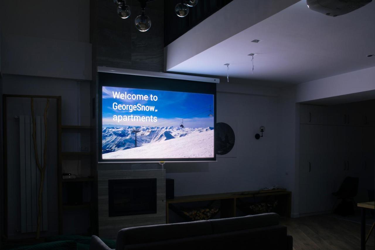 George Snow Apartments In New Gudauri - Fireplace, 50M To Gondola Lift 外观 照片